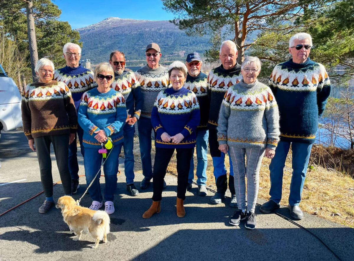 Bålgenseren - tynn utgave - Strikkeoppskrift