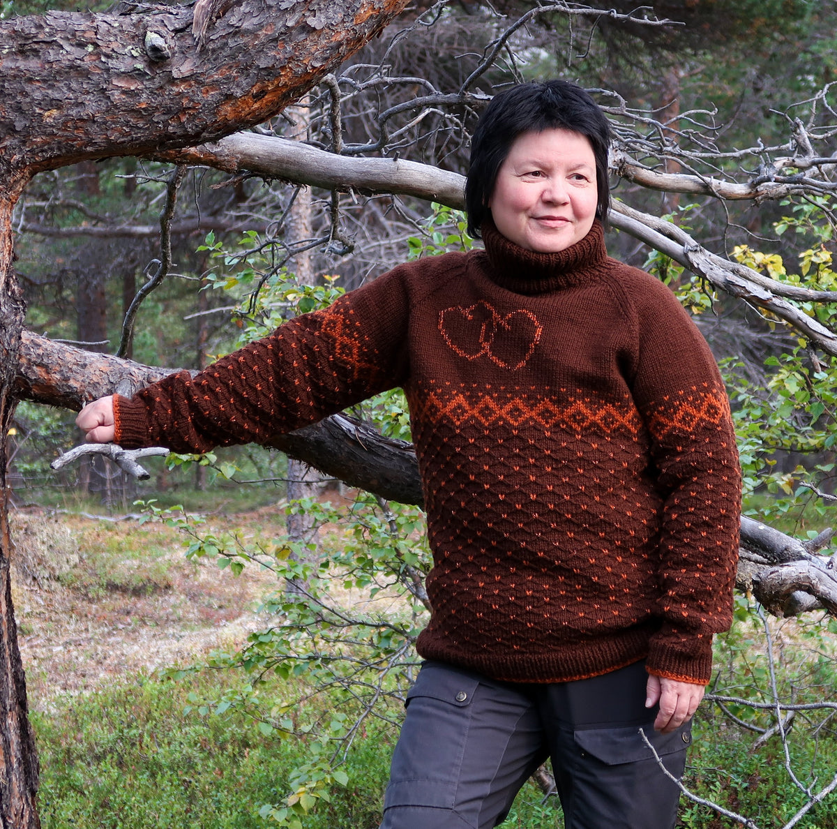 Fjellivgenseren - Strikkeoppskrift