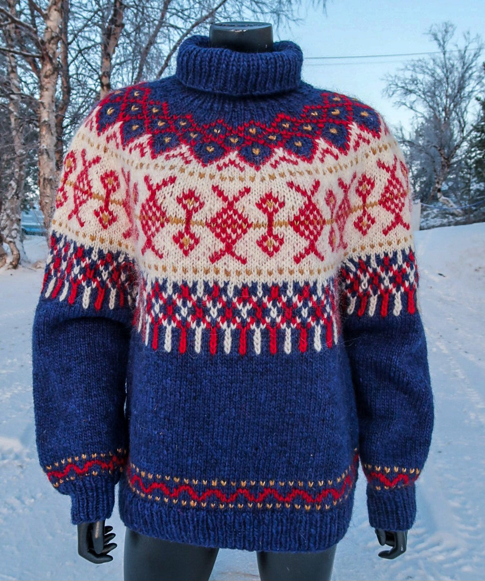 Gakti-Gaisa - Dame- tykk utgave- Strikkeoppskrift