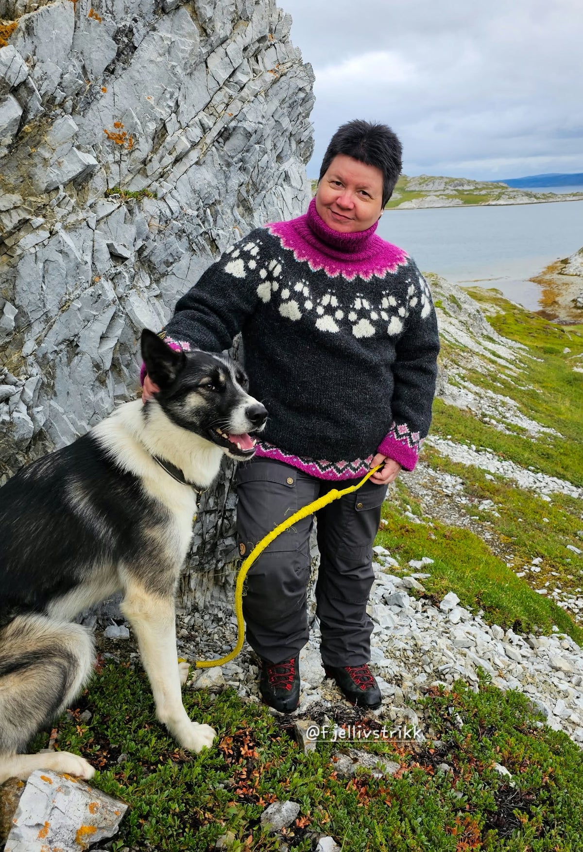 Fjellivpoter- Strikkeoppskrift